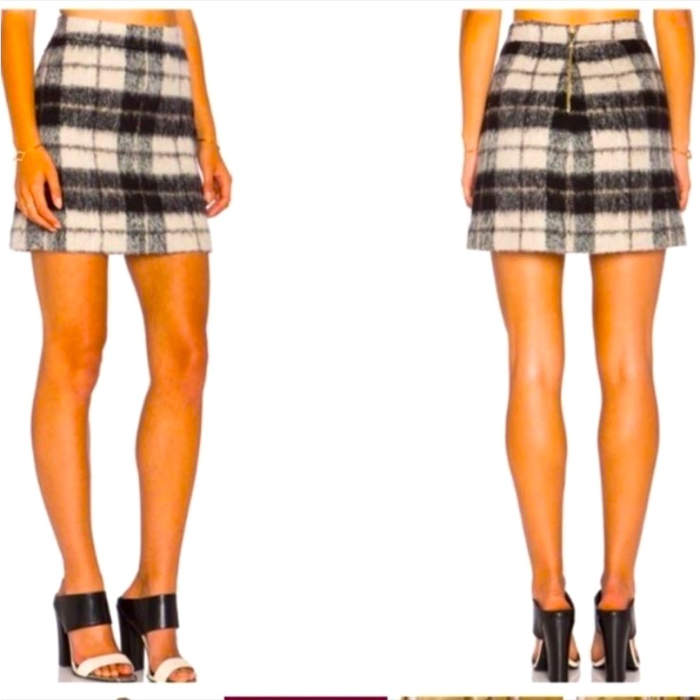 Kate spade wool blend mini skirt size 4 $295